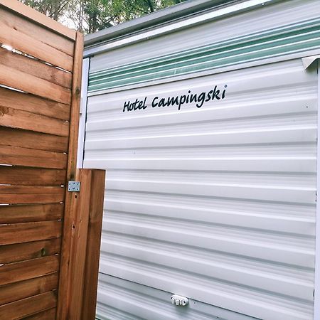 Tinyhaus Idyllisch Am Waldesrand Hotel Cottbus Buitenkant foto