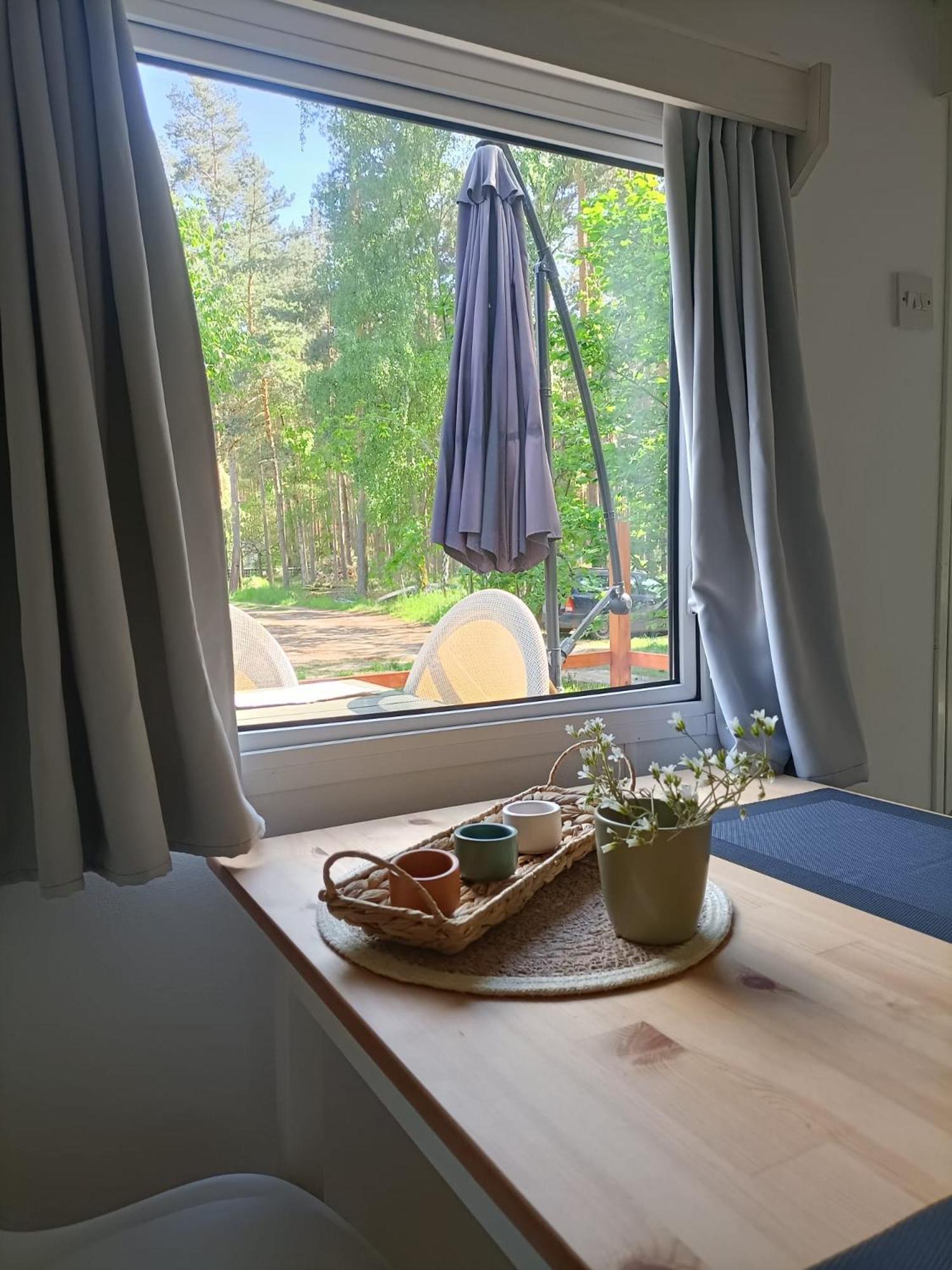 Tinyhaus Idyllisch Am Waldesrand Hotel Cottbus Buitenkant foto
