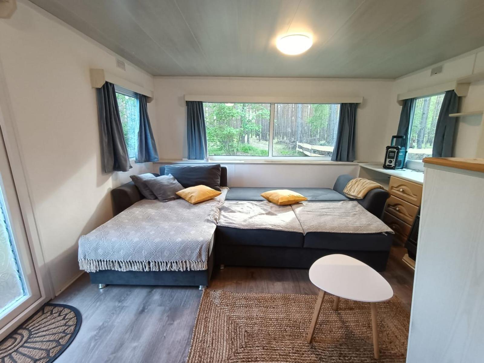 Tinyhaus Idyllisch Am Waldesrand Hotel Cottbus Buitenkant foto